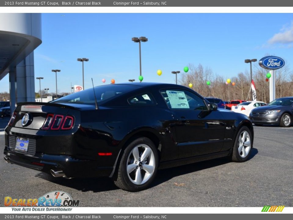 2013 Ford Mustang GT Coupe Black / Charcoal Black Photo #3