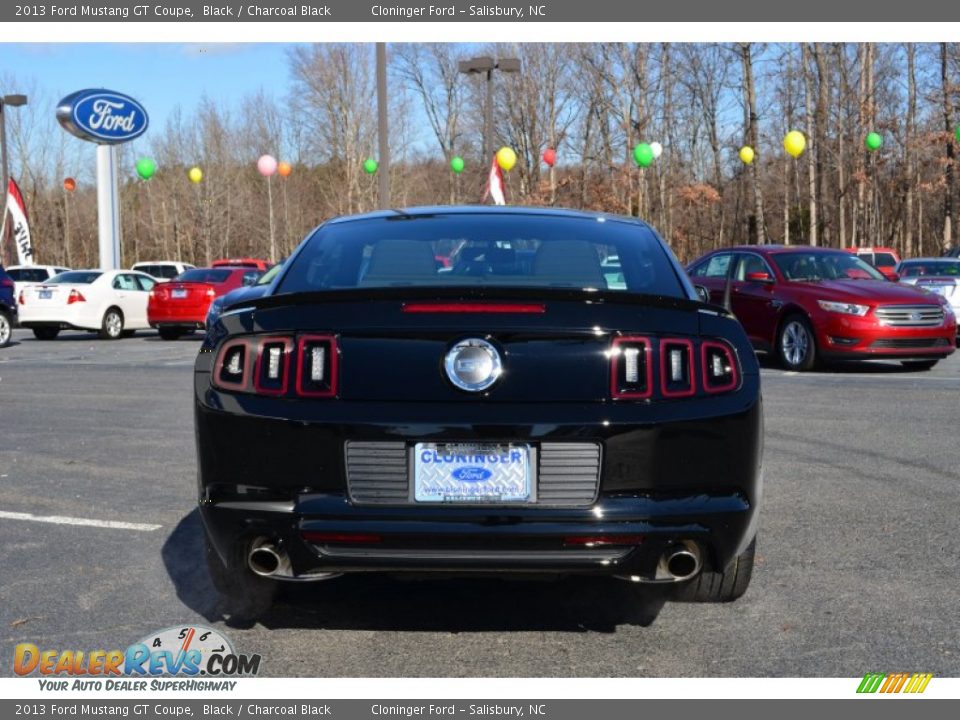 2013 Ford Mustang GT Coupe Black / Charcoal Black Photo #4