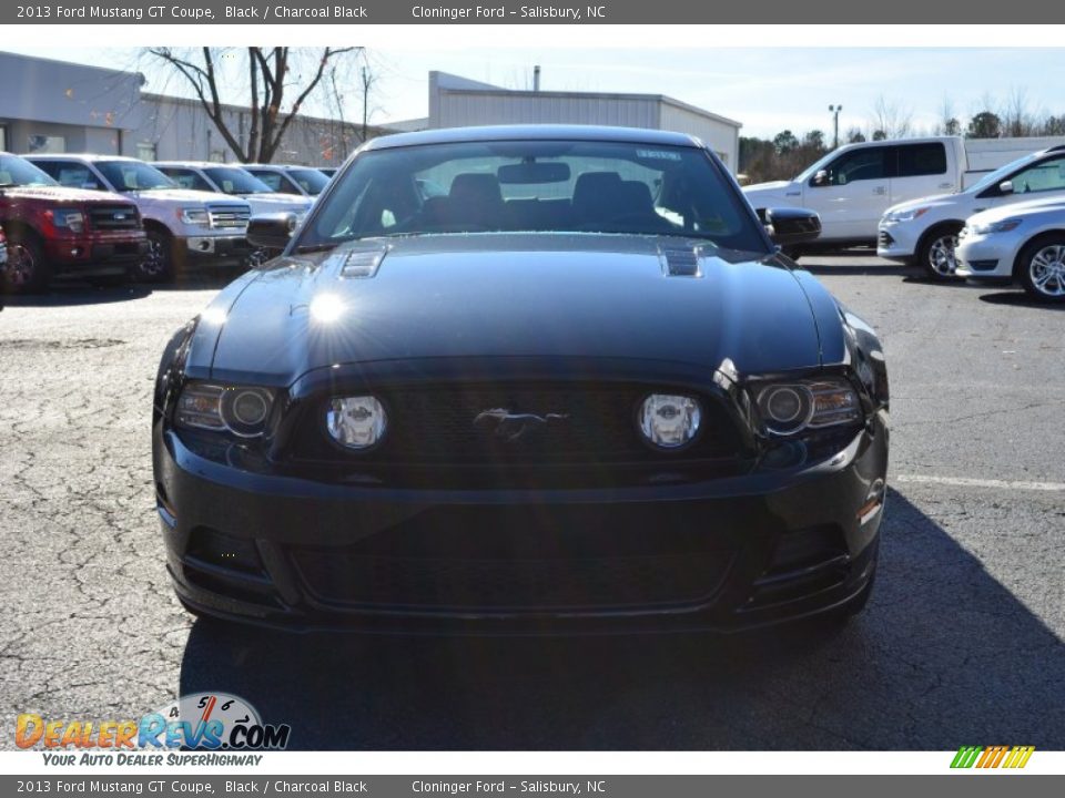2013 Ford Mustang GT Coupe Black / Charcoal Black Photo #7