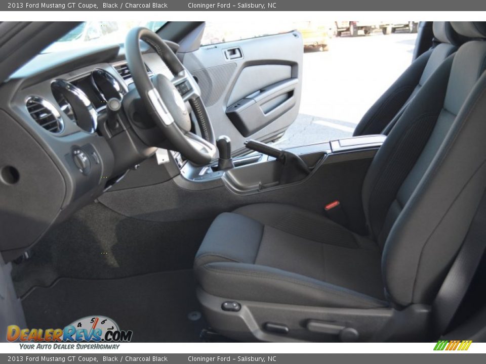 2013 Ford Mustang GT Coupe Black / Charcoal Black Photo #10