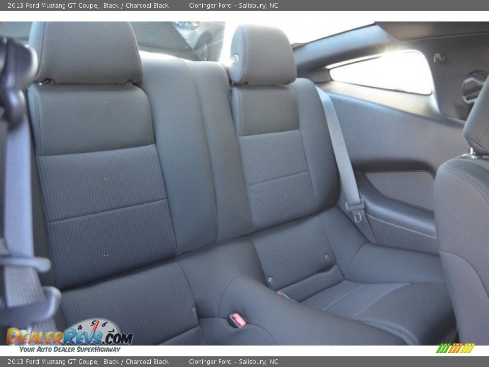 2013 Ford Mustang GT Coupe Black / Charcoal Black Photo #13