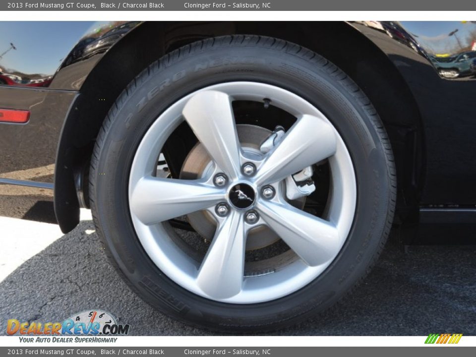 2013 Ford Mustang GT Coupe Black / Charcoal Black Photo #19