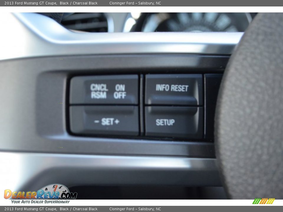 2013 Ford Mustang GT Coupe Black / Charcoal Black Photo #23