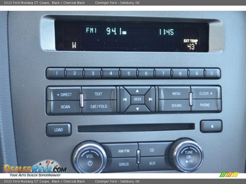 2013 Ford Mustang GT Coupe Black / Charcoal Black Photo #26