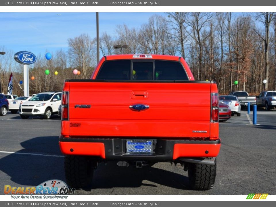 2013 Ford F150 FX4 SuperCrew 4x4 Race Red / Black Photo #4