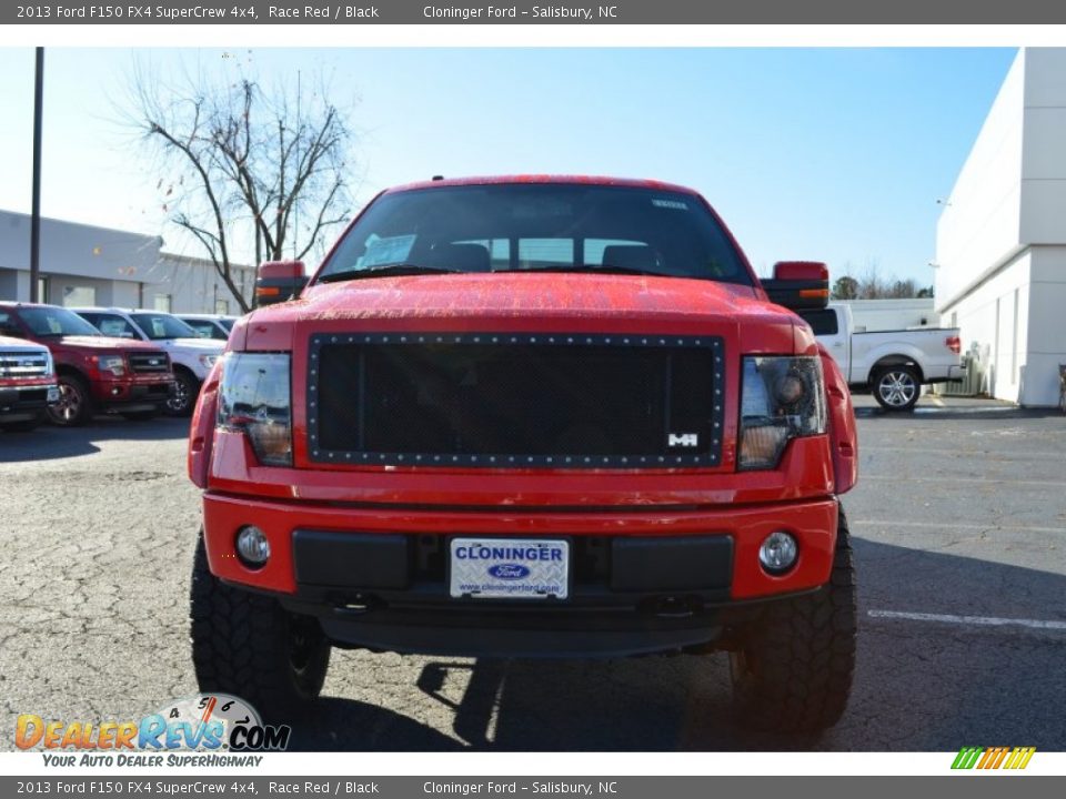 2013 Ford F150 FX4 SuperCrew 4x4 Race Red / Black Photo #7