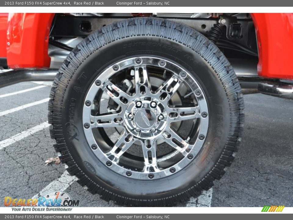 Custom Wheels of 2013 Ford F150 FX4 SuperCrew 4x4 Photo #21