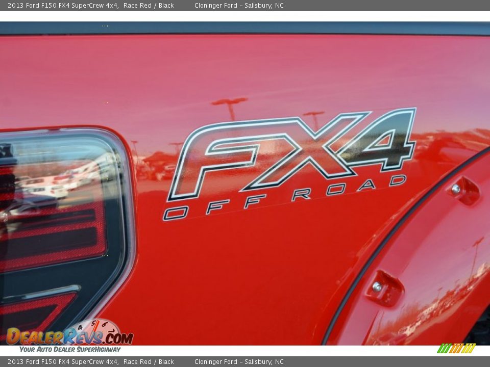 2013 Ford F150 FX4 SuperCrew 4x4 Race Red / Black Photo #22