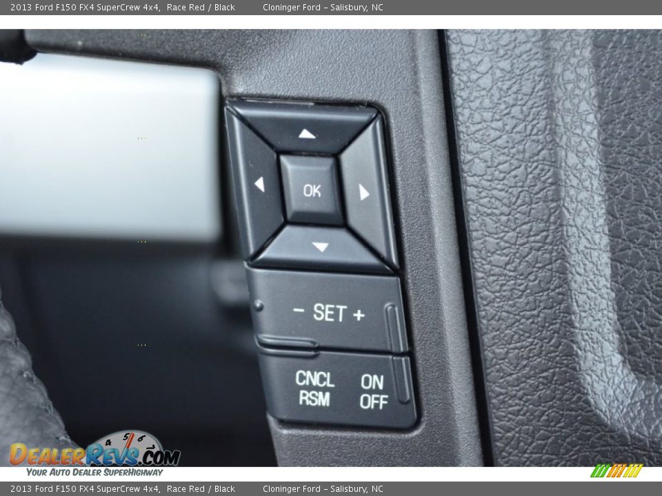 Controls of 2013 Ford F150 FX4 SuperCrew 4x4 Photo #34