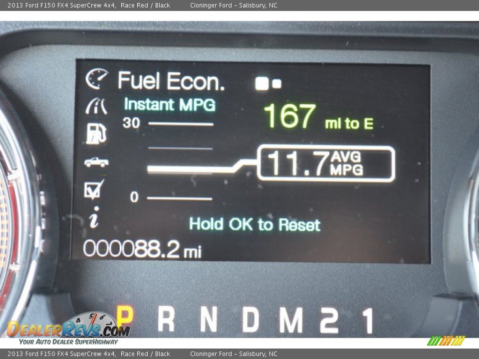 2013 Ford F150 FX4 SuperCrew 4x4 Race Red / Black Photo #35