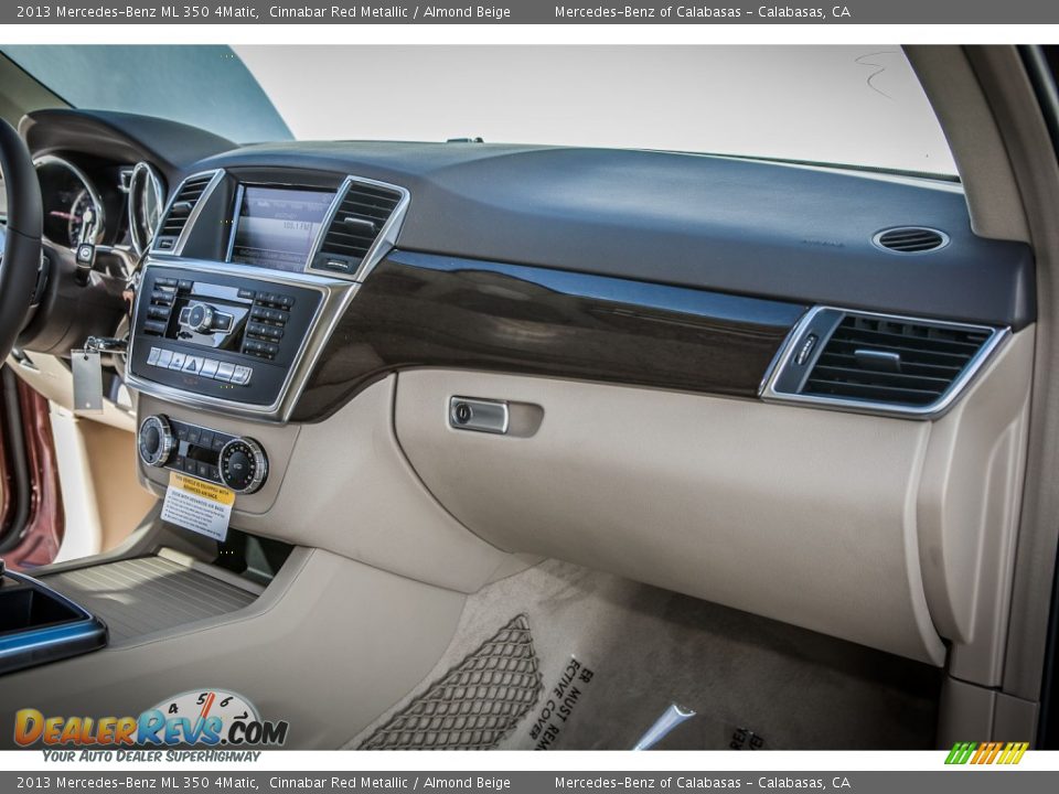 2013 Mercedes-Benz ML 350 4Matic Cinnabar Red Metallic / Almond Beige Photo #8