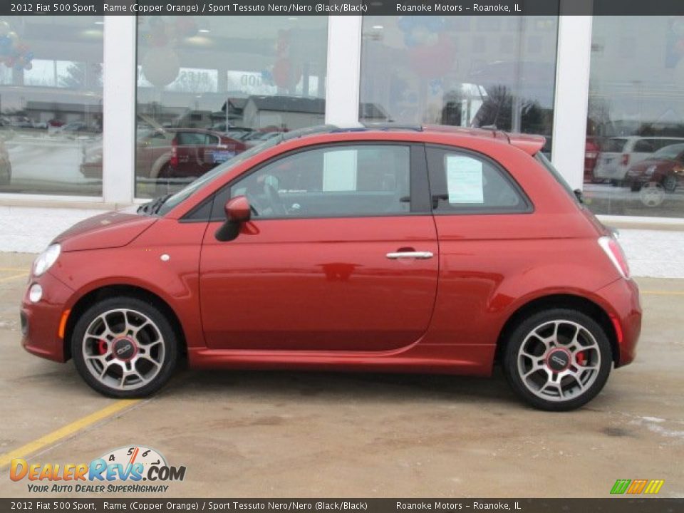 Rame (Copper Orange) 2012 Fiat 500 Sport Photo #1