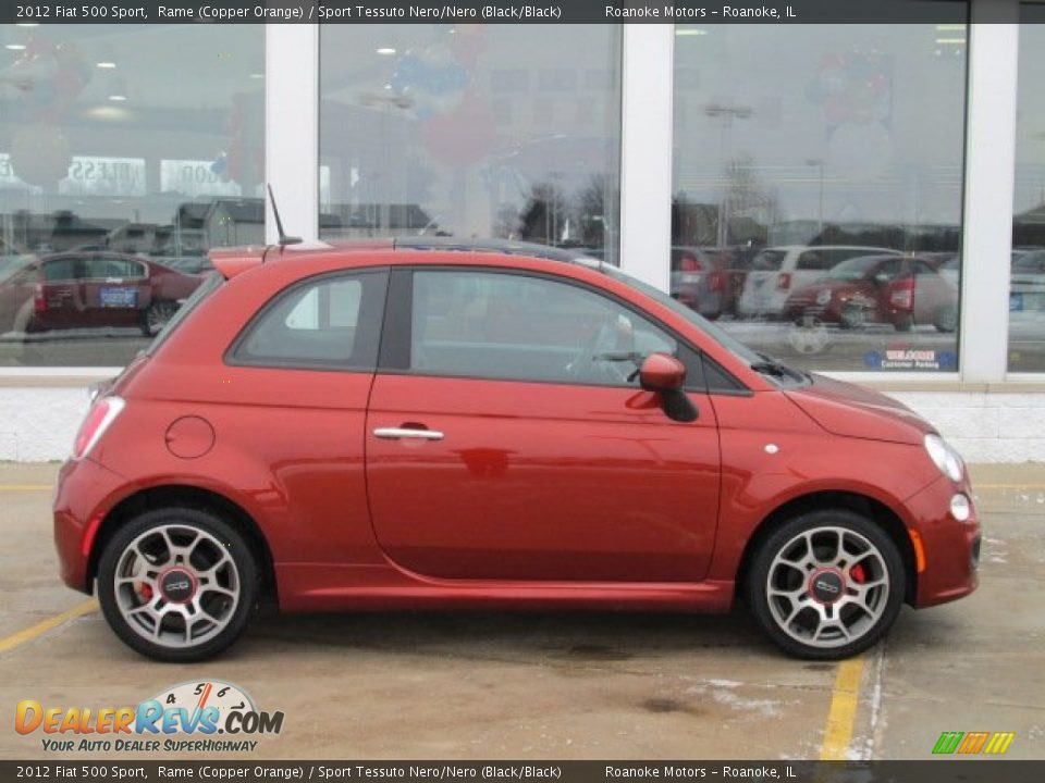 Rame (Copper Orange) 2012 Fiat 500 Sport Photo #2