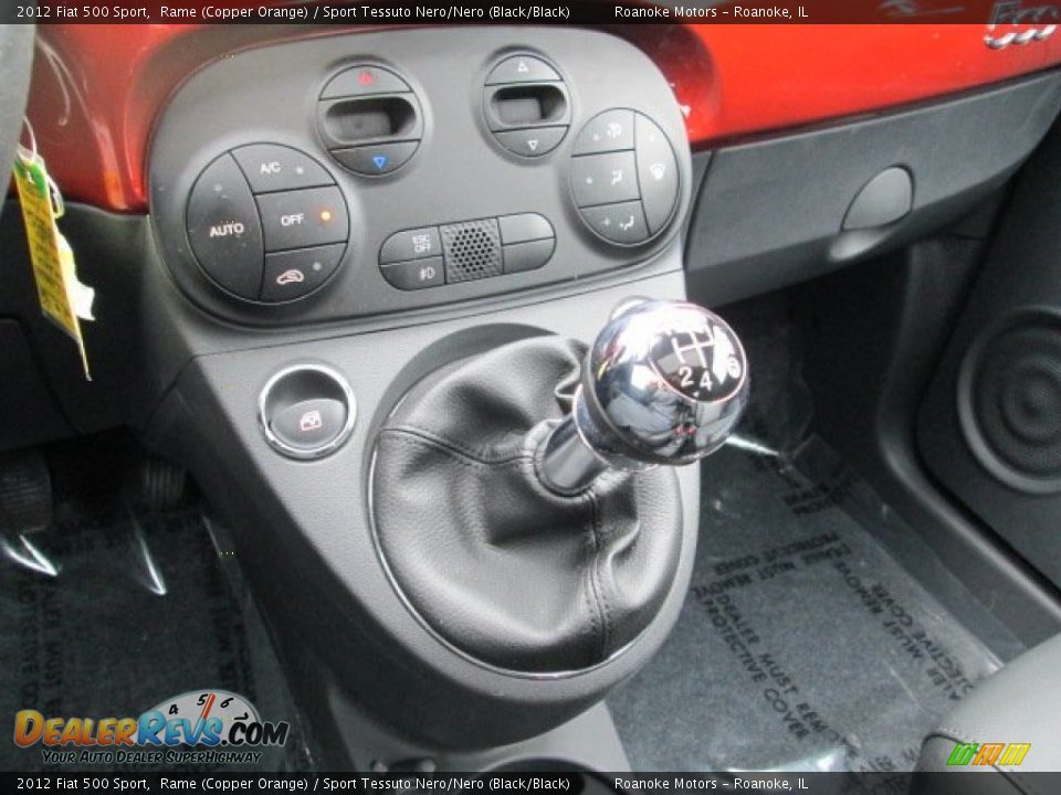 2012 Fiat 500 Sport Shifter Photo #8