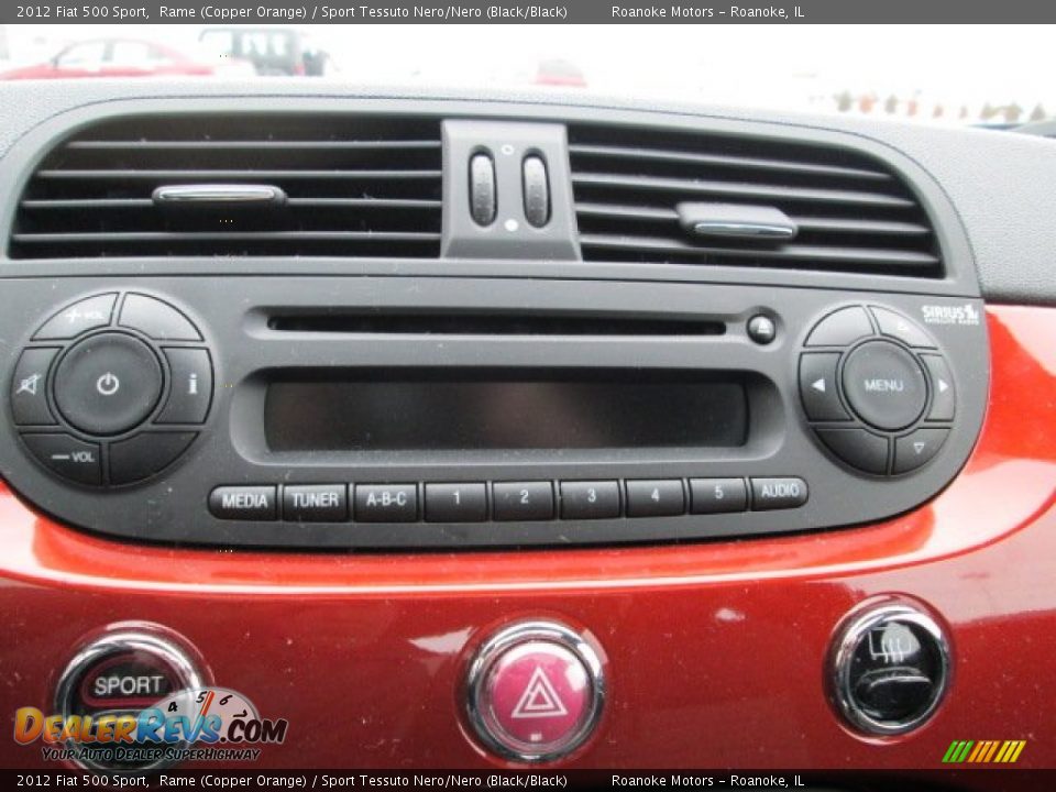 Audio System of 2012 Fiat 500 Sport Photo #12