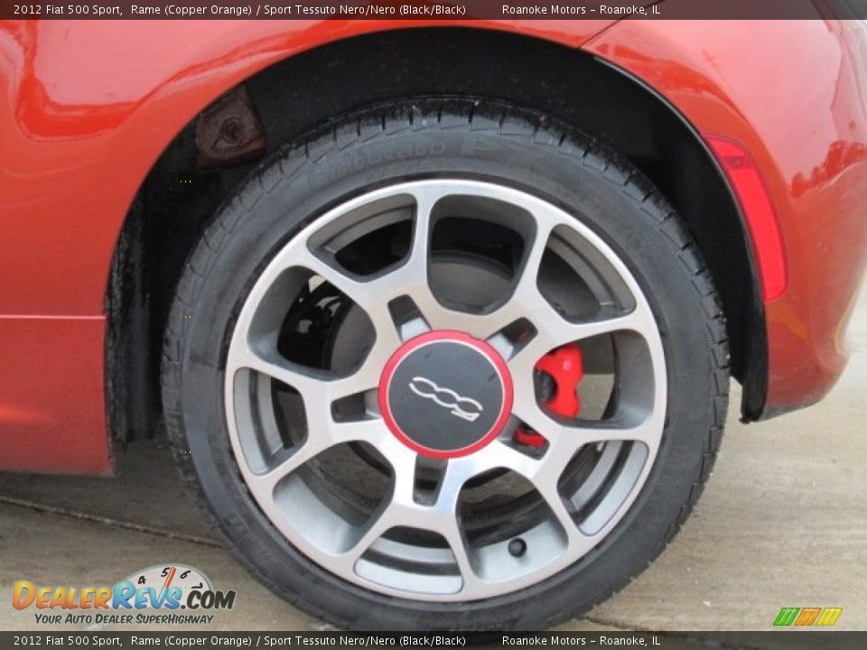 2012 Fiat 500 Sport Wheel Photo #19