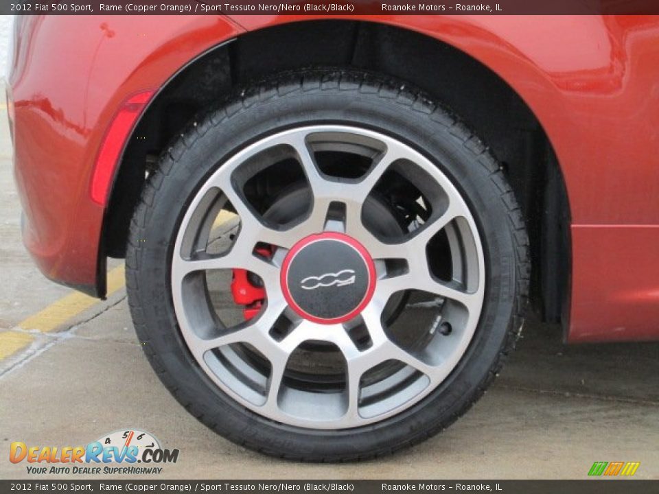 2012 Fiat 500 Sport Wheel Photo #21