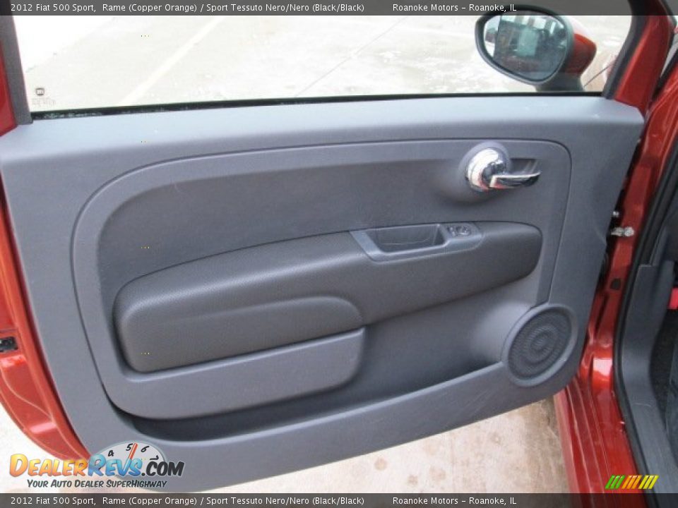 Door Panel of 2012 Fiat 500 Sport Photo #27