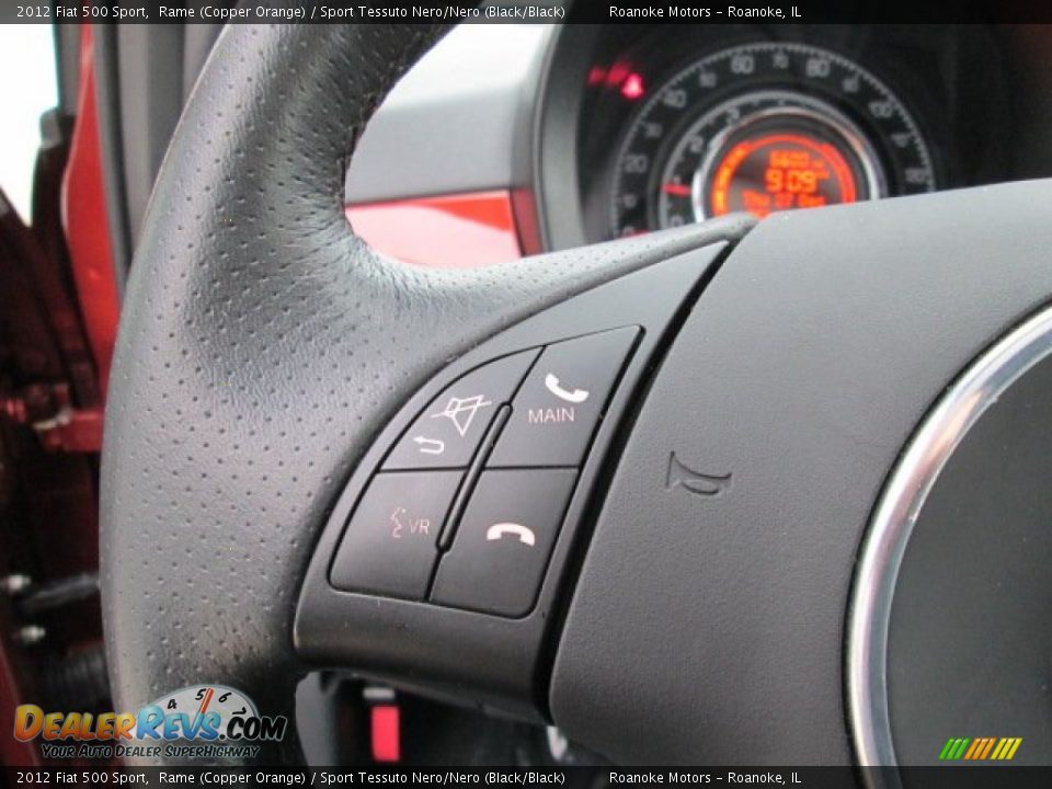 Controls of 2012 Fiat 500 Sport Photo #30