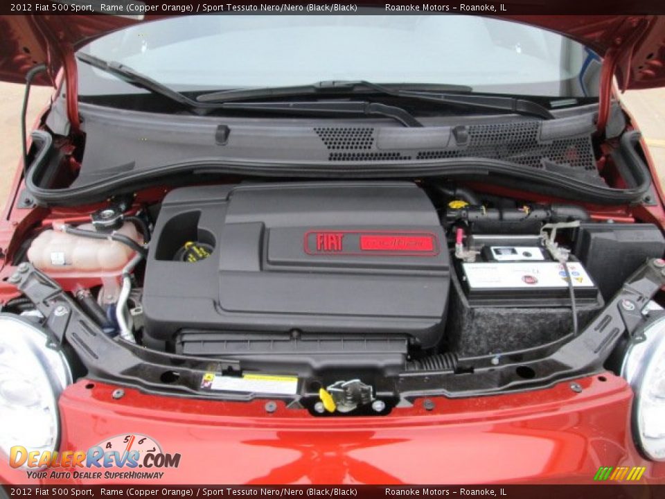 2012 Fiat 500 Sport 1.4 Liter SOHC 16-Valve MultiAir 4 Cylinder Engine Photo #32