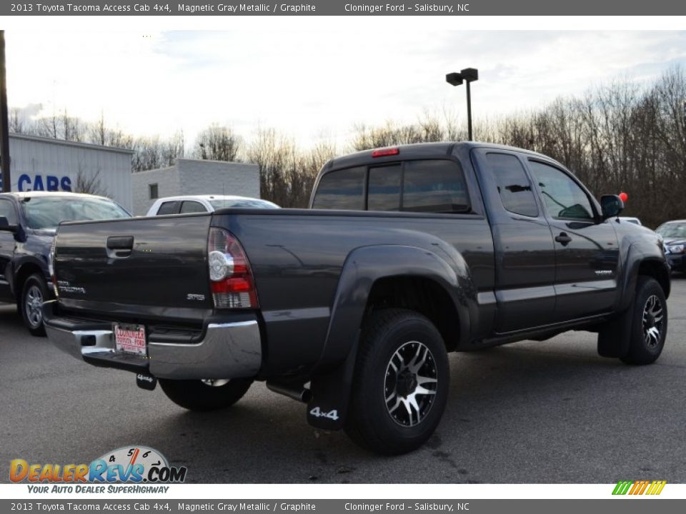 2013 Toyota Tacoma Access Cab 4x4 Magnetic Gray Metallic / Graphite Photo #5