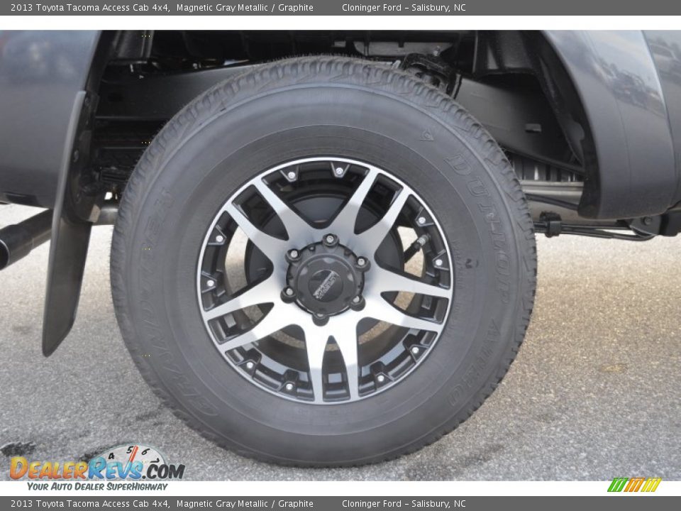 2013 Toyota Tacoma Access Cab 4x4 Magnetic Gray Metallic / Graphite Photo #18