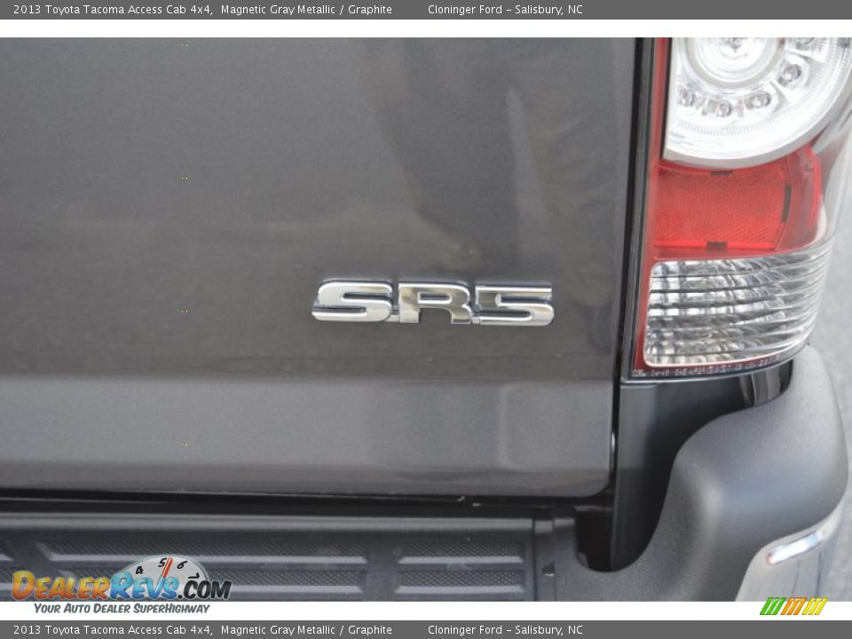 2013 Toyota Tacoma Access Cab 4x4 Magnetic Gray Metallic / Graphite Photo #19