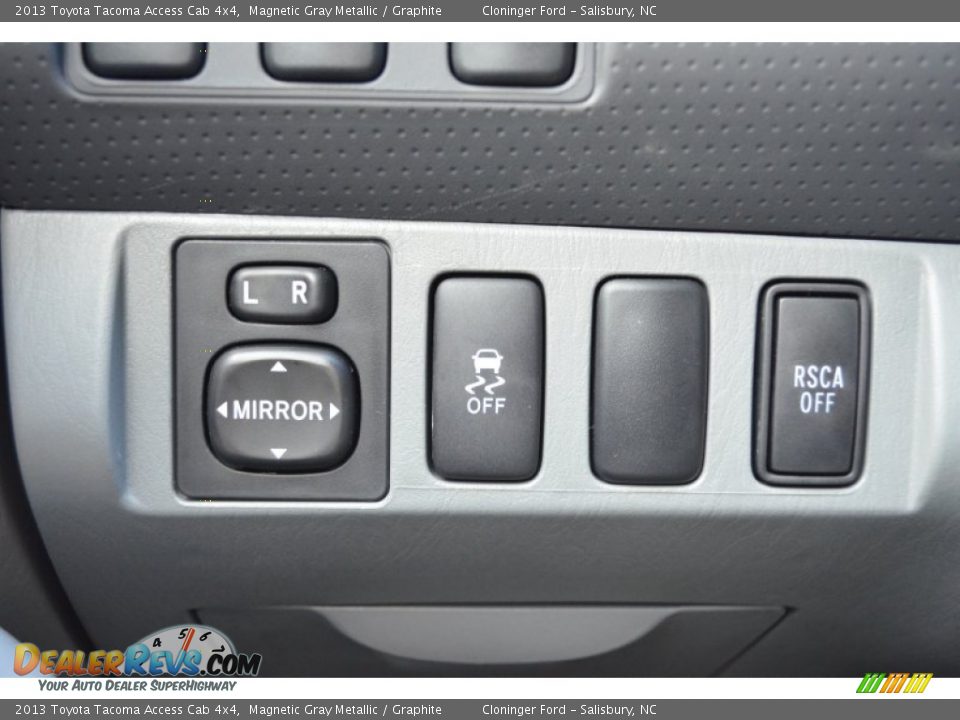 2013 Toyota Tacoma Access Cab 4x4 Magnetic Gray Metallic / Graphite Photo #23