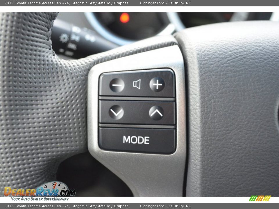 2013 Toyota Tacoma Access Cab 4x4 Magnetic Gray Metallic / Graphite Photo #24