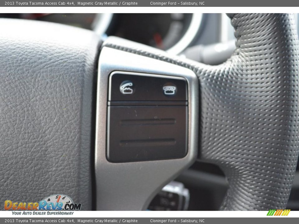 2013 Toyota Tacoma Access Cab 4x4 Magnetic Gray Metallic / Graphite Photo #25