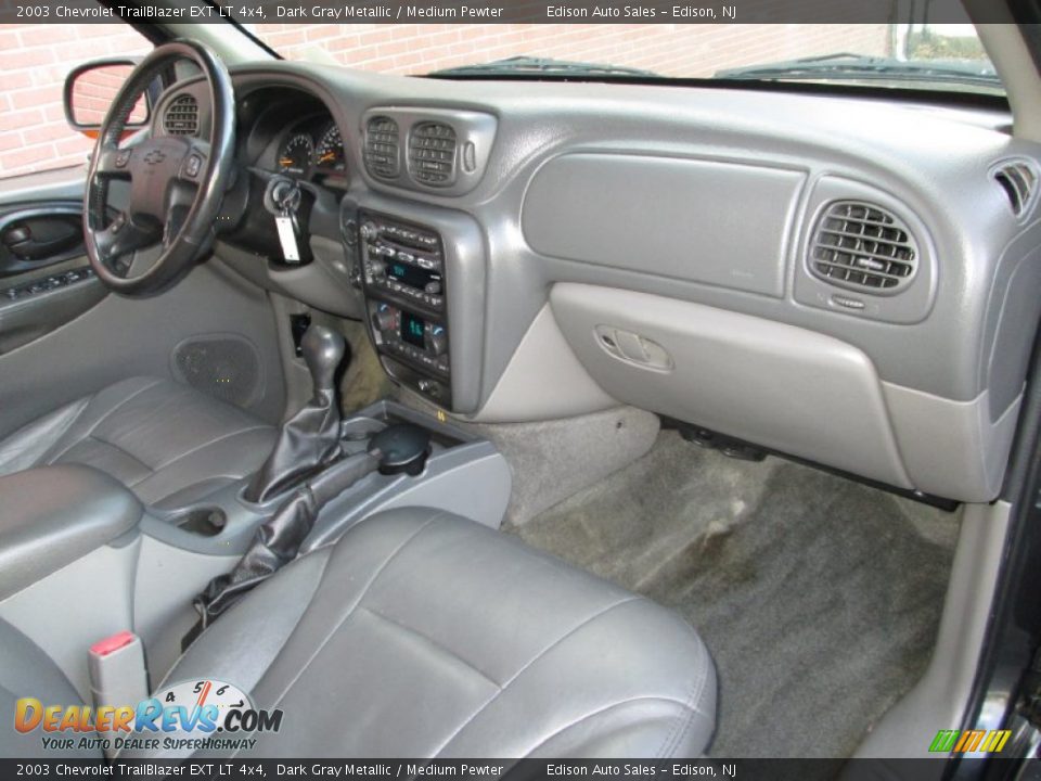 2003 Chevrolet TrailBlazer EXT LT 4x4 Dark Gray Metallic / Medium Pewter Photo #16