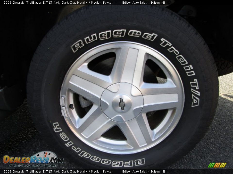 2003 Chevrolet TrailBlazer EXT LT 4x4 Dark Gray Metallic / Medium Pewter Photo #34