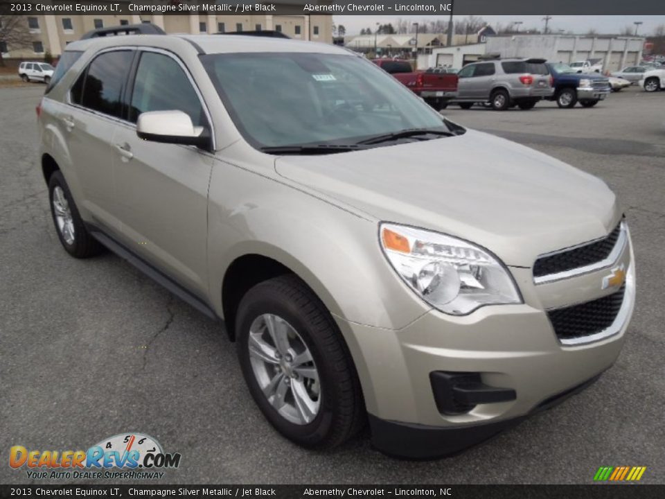 2013 Chevrolet Equinox LT Champagne Silver Metallic / Jet Black Photo #1