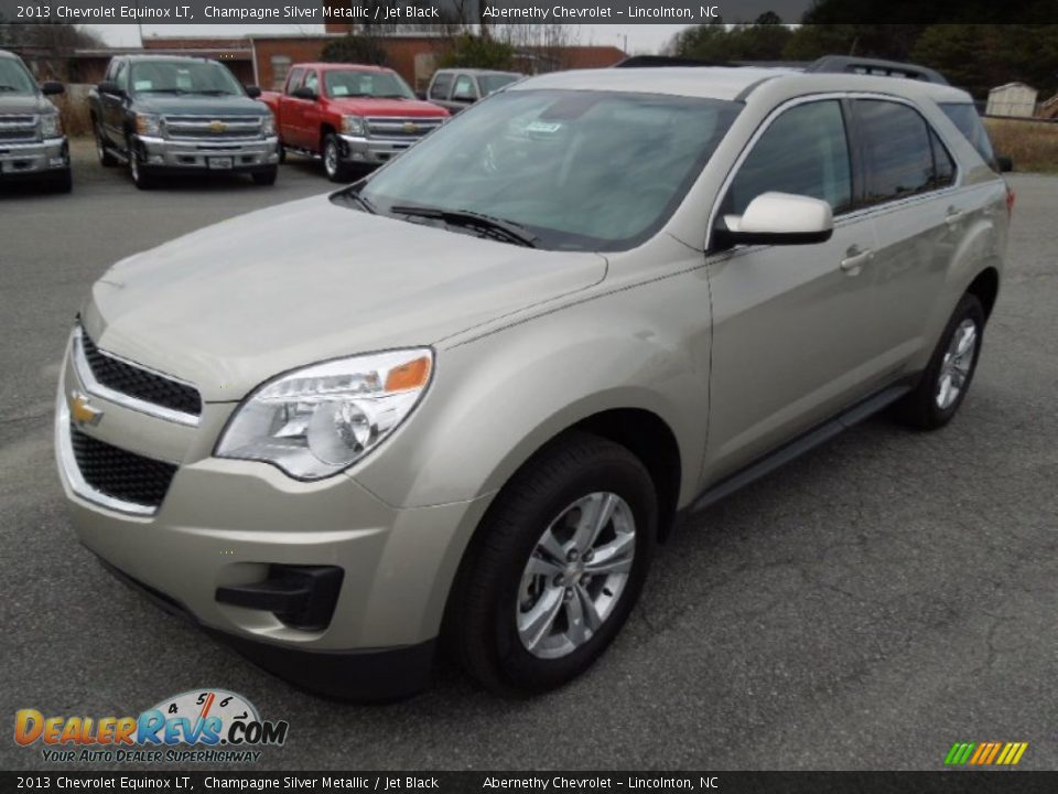 2013 Chevrolet Equinox LT Champagne Silver Metallic / Jet Black Photo #2