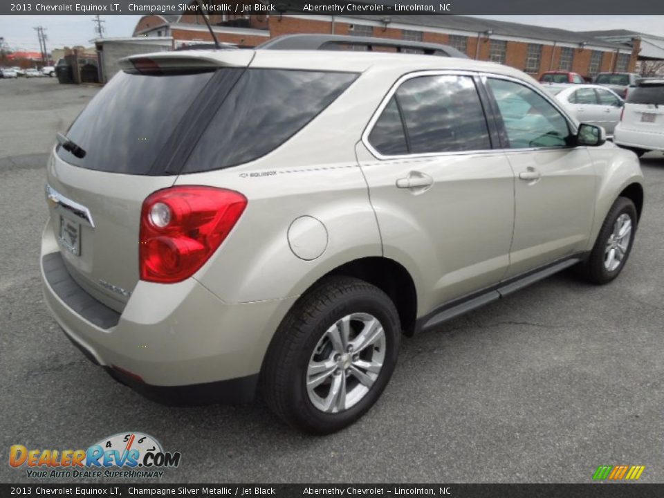 2013 Chevrolet Equinox LT Champagne Silver Metallic / Jet Black Photo #5
