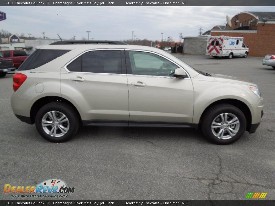 2013 Chevrolet Equinox LT Champagne Silver Metallic / Jet Black Photo #6