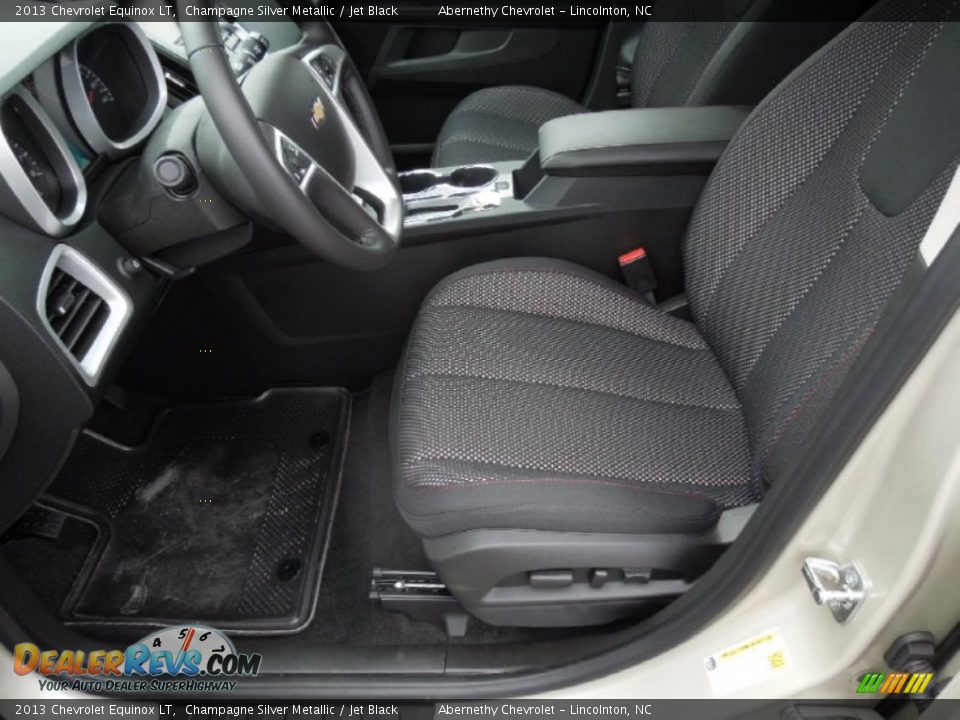 2013 Chevrolet Equinox LT Champagne Silver Metallic / Jet Black Photo #8