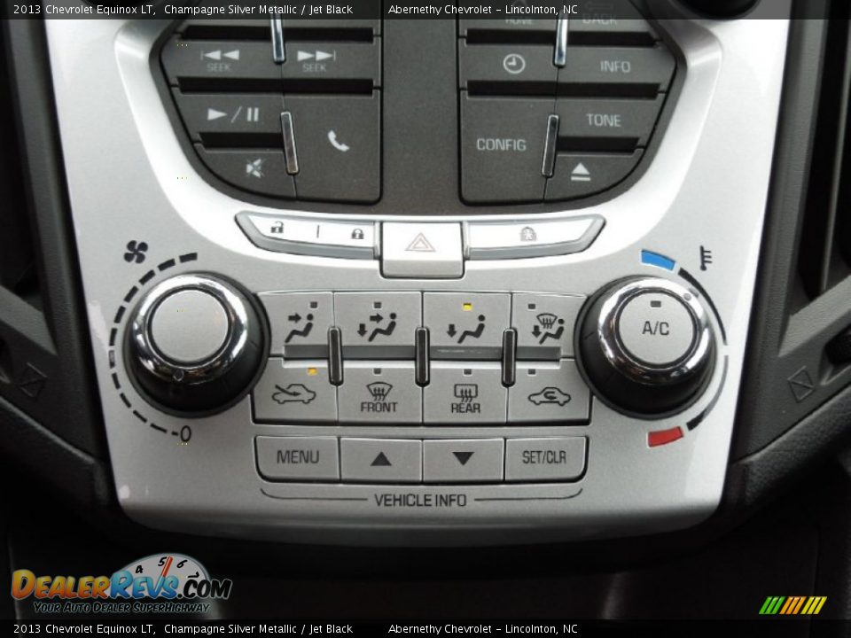 2013 Chevrolet Equinox LT Champagne Silver Metallic / Jet Black Photo #13