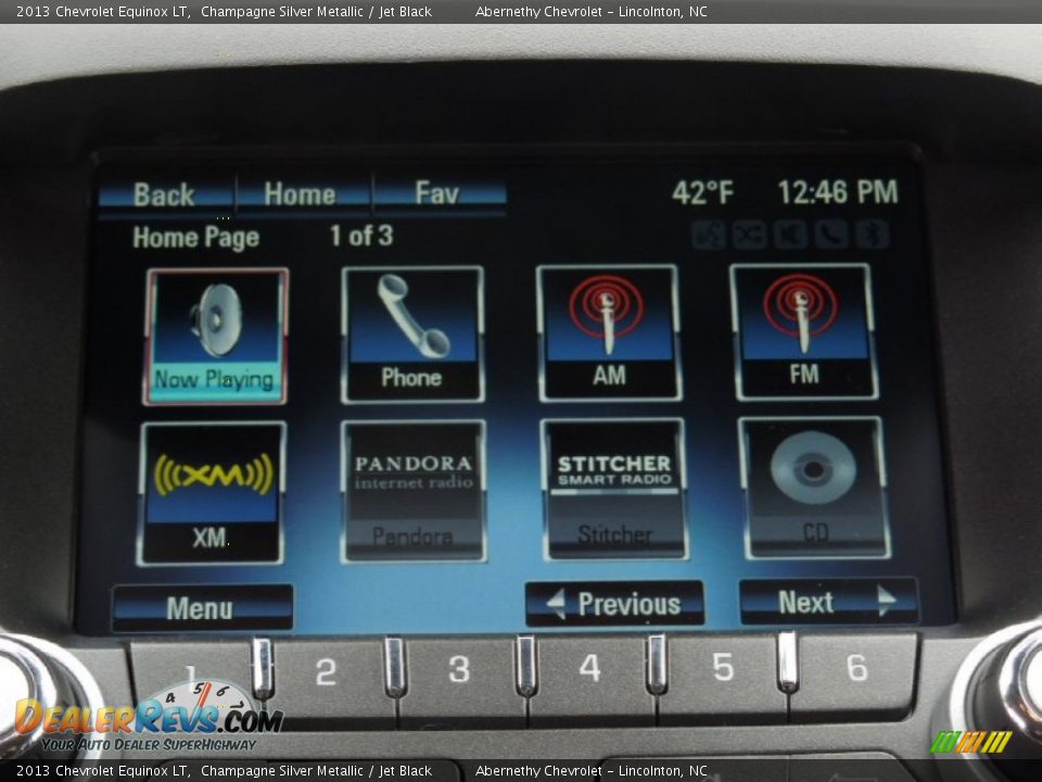 2013 Chevrolet Equinox LT Champagne Silver Metallic / Jet Black Photo #14