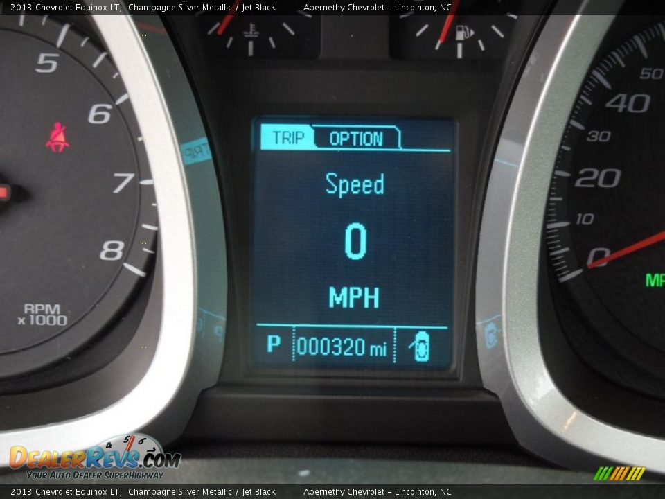 2013 Chevrolet Equinox LT Champagne Silver Metallic / Jet Black Photo #16
