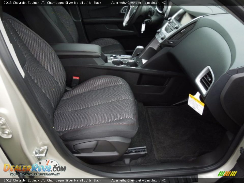 2013 Chevrolet Equinox LT Champagne Silver Metallic / Jet Black Photo #19