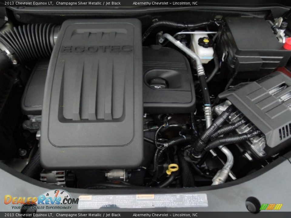 2013 Chevrolet Equinox LT Champagne Silver Metallic / Jet Black Photo #22