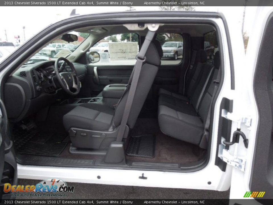2013 Chevrolet Silverado 1500 LT Extended Cab 4x4 Summit White / Ebony Photo #11