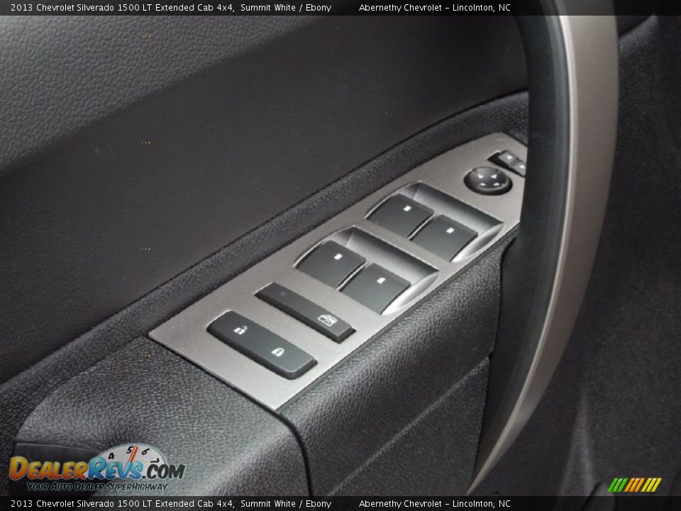 2013 Chevrolet Silverado 1500 LT Extended Cab 4x4 Summit White / Ebony Photo #13