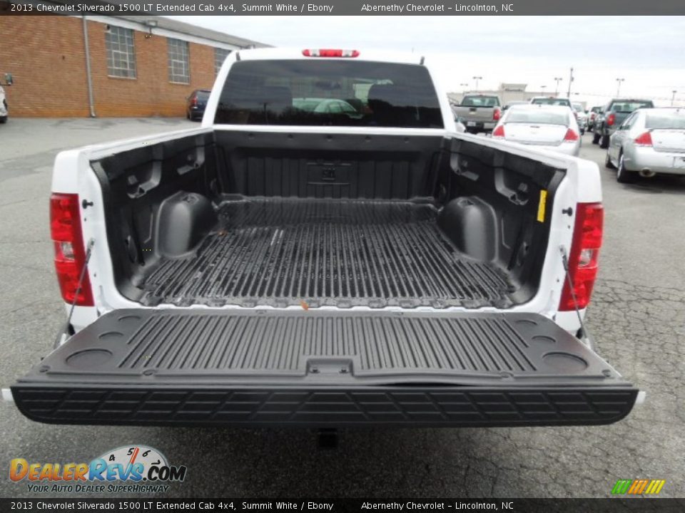 2013 Chevrolet Silverado 1500 LT Extended Cab 4x4 Summit White / Ebony Photo #14