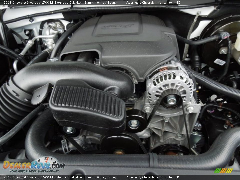 2013 Chevrolet Silverado 1500 LT Extended Cab 4x4 Summit White / Ebony Photo #18