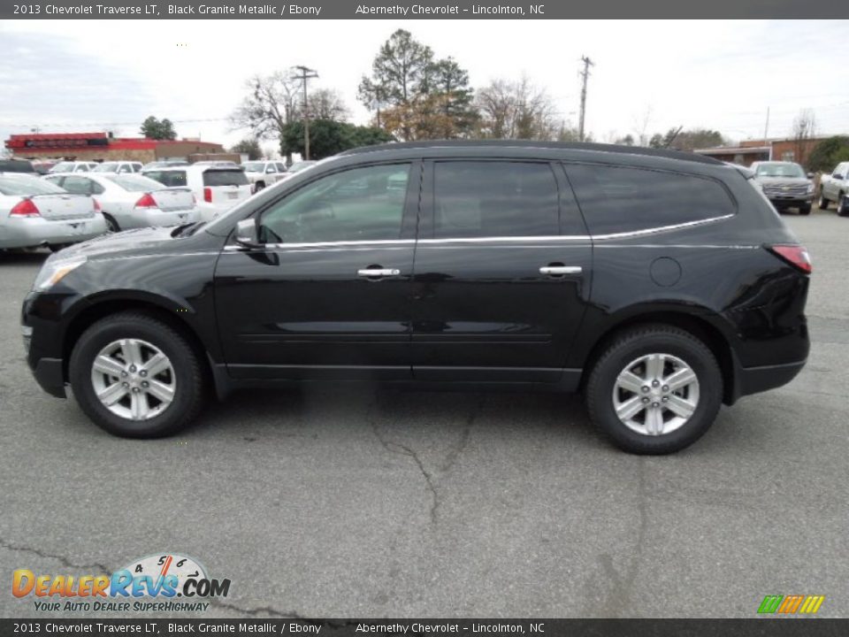2013 Chevrolet Traverse LT Black Granite Metallic / Ebony Photo #3