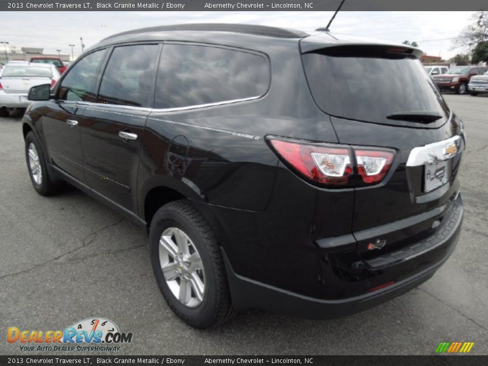 2013 Chevrolet Traverse LT Black Granite Metallic / Ebony Photo #4