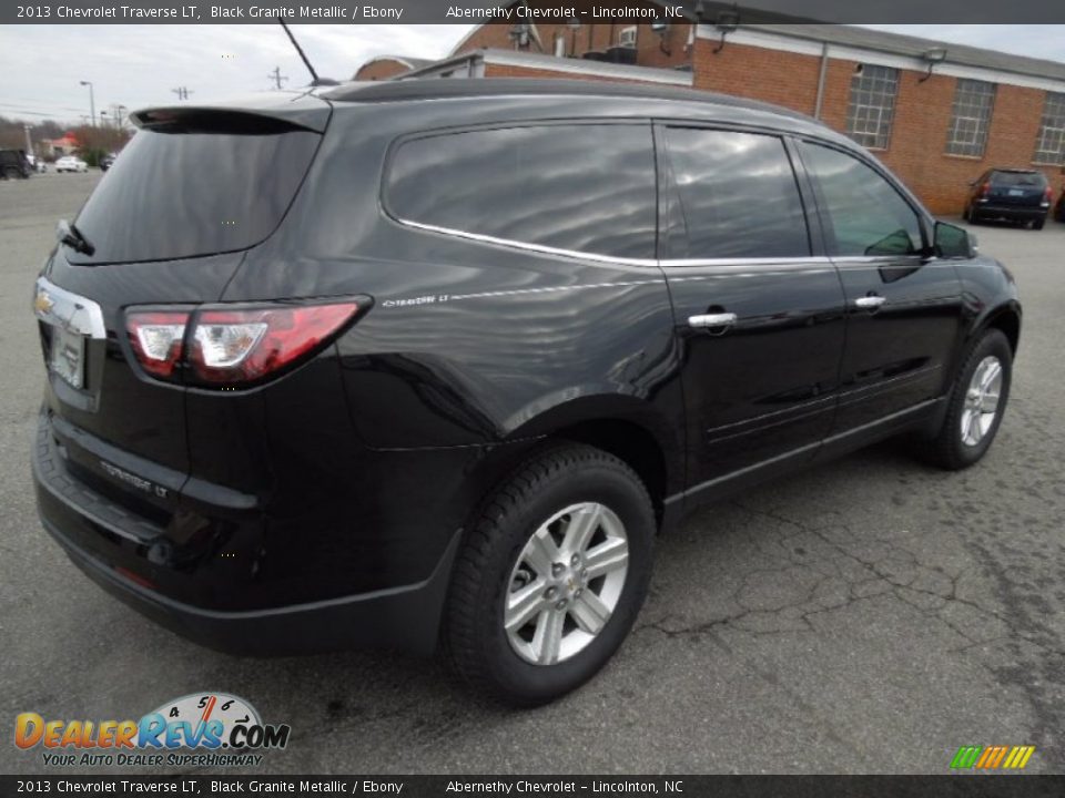 Black Granite Metallic 2013 Chevrolet Traverse LT Photo #5