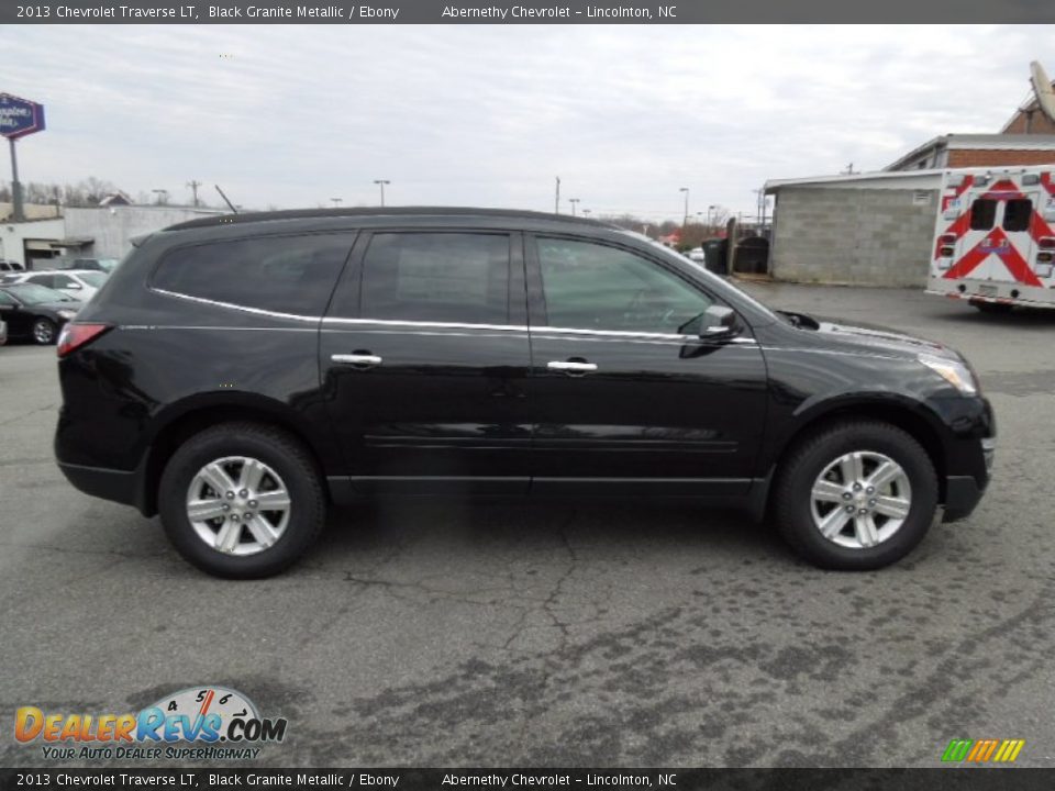 2013 Chevrolet Traverse LT Black Granite Metallic / Ebony Photo #6